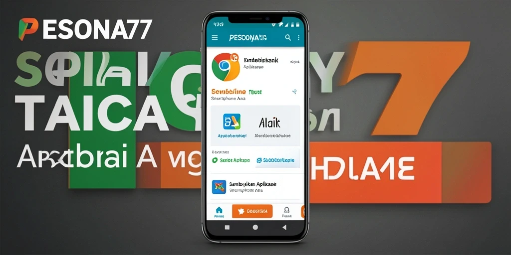Antarmuka PESONA77 yang sederhana dan intuitif untuk menyembunyikan aplikasi.